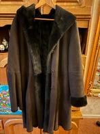Warme suède Italiaanse winterjas, Kleding | Dames, Ophalen, Zo goed als nieuw, Maat 46/48 (XL) of groter