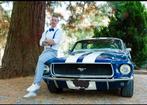 mustang 1968, Auto's, Ford USA, Automaat, Achterwielaandrijving, Zwart, Particulier
