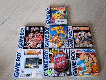 Je7x Nintendo Gameboy originelen in zeer goede staat  beschikbaar voor biedingen