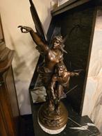 Antiek brons beeld, Enlèvement, Bronze