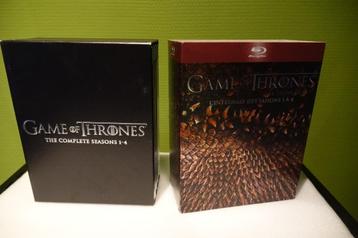 Game of Thrones Bluray seizoenen 1 tot 4 in perfecte staat beschikbaar voor biedingen