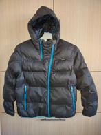 warme zwarte jas met kap - Oxylane - maat 152, Oxylane, Jongen of Meisje, Jas, Zo goed als nieuw