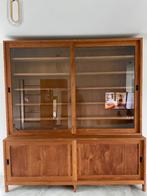 Teak vitrinekast, Ophalen, Zo goed als nieuw, Teakhout