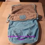 blauwe / grijze voetenzak voor maxi cosi met olifant, Ophalen of Verzenden, Zo goed als nieuw