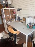 Bureau, ladenkast en tek, Ophalen, Gebruikt, Bureau
