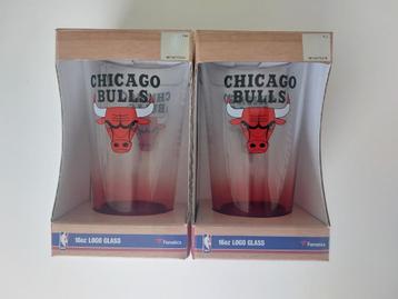 Lot 2 NBA glazen Chicago Bulls