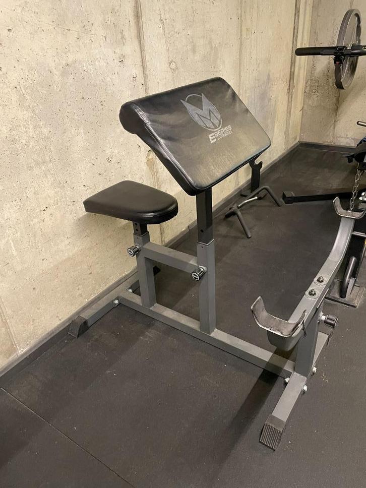 fitness, Sport en Fitness, Fitnessapparatuur, Zo goed als nieuw, Krachtstation, Armen, Borst, Rug, Metaal, Ophalen