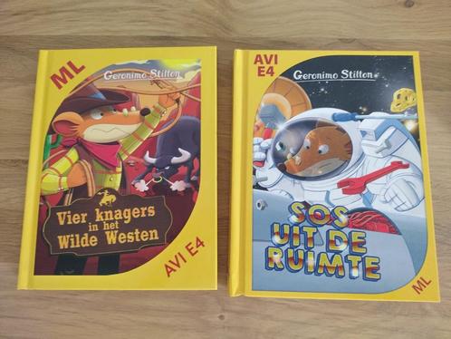 kinderboeken: Geronimo Stilton: 2 boeken, Boeken, Kinderboeken | Jeugd | onder 10 jaar, Zo goed als nieuw, Fictie algemeen, Ophalen