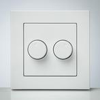 Gradateur LED Duo 2 x 200W. 2 interrupteurs à bascule., Comme neuf, Enlèvement ou Envoi