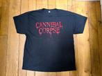 Death metal band Cannibal Corpse T-shirt maat 2XL nieuwstaat, Zwart, Overige maten, Ophalen of Verzenden, Zo goed als nieuw