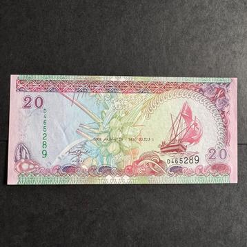 Maldives - 20 Rufiyaa 2008 - P 20 - UNC !  - 1038 beschikbaar voor biedingen