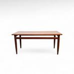 Mid-Century Design teakhouten salontafel, Minder dan 50 cm, Gebruikt, 50 tot 100 cm, Teakhout