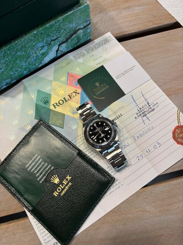 Full set Rolex Explorer 2., Handtassen en Accessoires, Overige Accessoires, Zo goed als nieuw, Ophalen of Verzenden