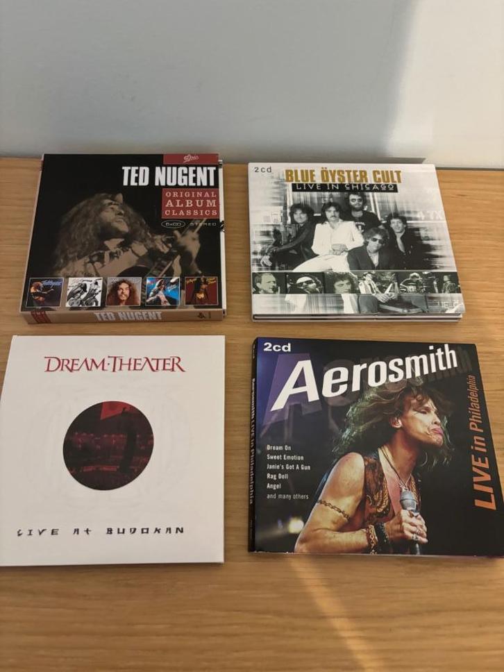 CD's - hardrock/heavy metal, Cd's en Dvd's, Cd's | Hardrock en Metal, Zo goed als nieuw, Ophalen of Verzenden