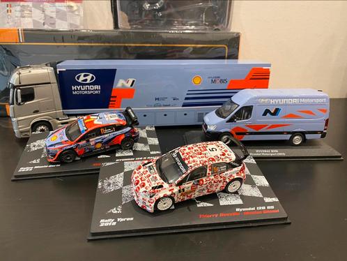 Hyundai Motorsport Rally Team, Hobby en Vrije tijd, Modelauto's | 1:43, Ophalen of Verzenden