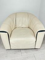 In zeer goede staat,  fauteuil runderleer, Huis en Inrichting, Ophalen, Zo goed als nieuw