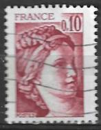 Frankrijk 1977/1978 - Yvert 1965 - Type Sabine - 10 c. (ST), Timbres & Monnaies, Timbres | Europe | France, Affranchi, Envoi