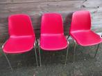 plastic stoel, Huis en Inrichting, Stoelen, Ophalen, Gebruikt, Drie, Metaal