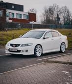 Honda Accord CL9 Type S JDM Import, Auto's, Honda, 4 deurs, Zwart, Leder en Stof, Wit