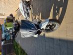 Scooter 50cc donker grijs met zwart. Electronic startsystee, Fietsen en Brommers, Brommers | Derbi, Ophalen, 50 cc, Klasse B (45 km/u)