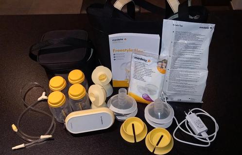 Medela dubbele borstkolf, Kinderen en Baby's, Babyvoeding en Toebehoren, Gebruikt, Borstkolf, Ophalen of Verzenden
