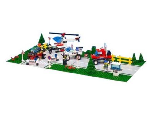 LEGO Town Jr. 6549 Roadblock Runners, Kinderen en Baby's, Speelgoed | Duplo en Lego, Zo goed als nieuw, Lego, Complete set, Ophalen of Verzenden