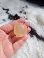 Gele calciet bol, Ophalen of Verzenden, Mineraal