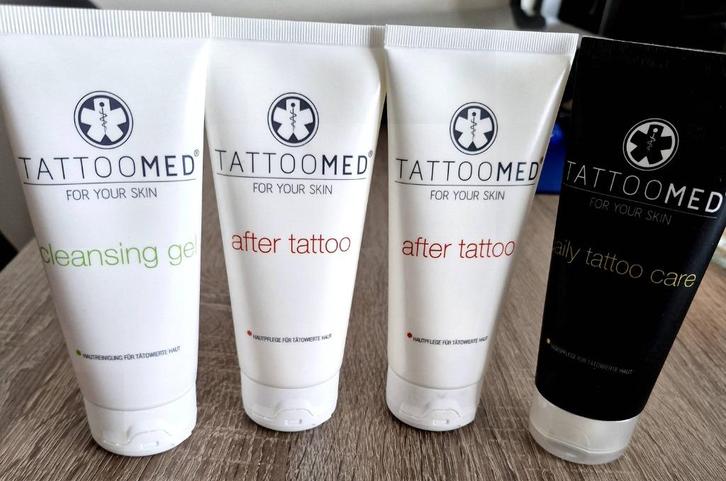 4x nieuwe Tattoomed after tattoo zalf, Handtassen en Accessoires, Uiterlijk | Lichaamsverzorging, Nieuw, Bodylotion, Crème of Olie