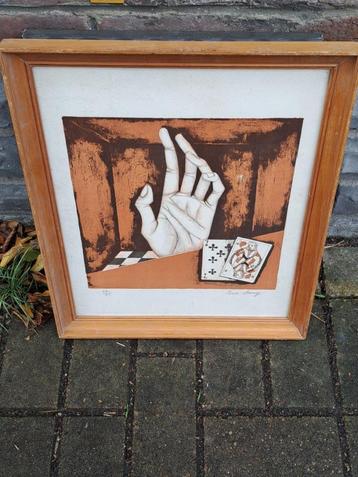 Lithographie signe pierre henry beschikbaar voor biedingen