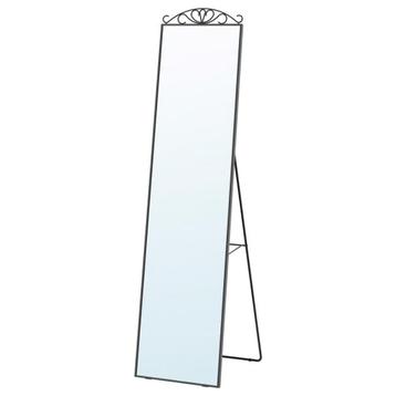 KARMSUND Standing IKEA mirror, black/ Staande spiegel, zwart beschikbaar voor biedingen