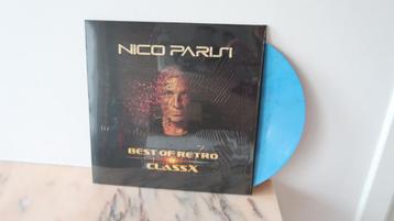 Nico Parisi - best of retro classx - blue vinyl nieuwstaat beschikbaar voor biedingen