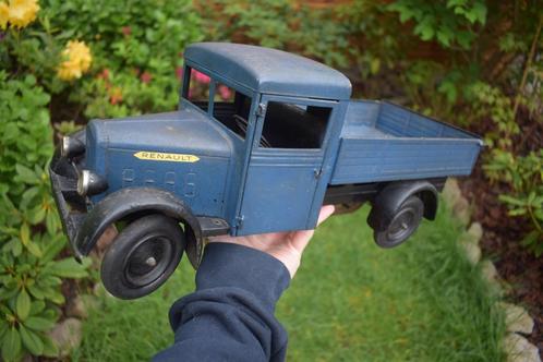 antiek speelgoed CIJ 1935 Renault vrachtwagen 43 cm, Antiek en Kunst, Antiek | Speelgoed, Ophalen of Verzenden