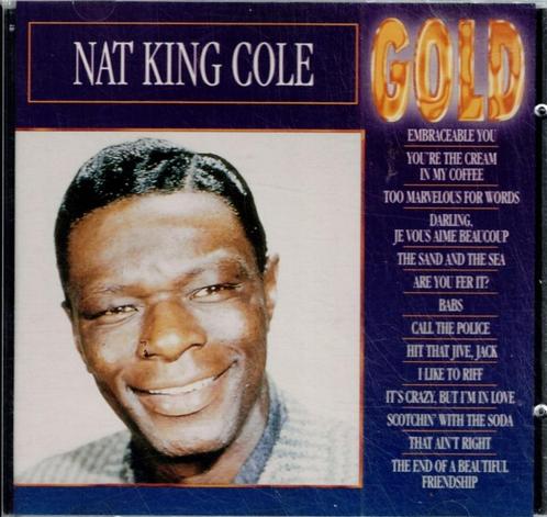 cd   /   Nat King Cole – Gold, CD & DVD, CD | Autres CD, Enlèvement ou Envoi