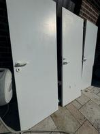 4 portes à peindre standard de 73cm., 200 à 215 cm, Moins de 80 cm, Bois, Utilisé