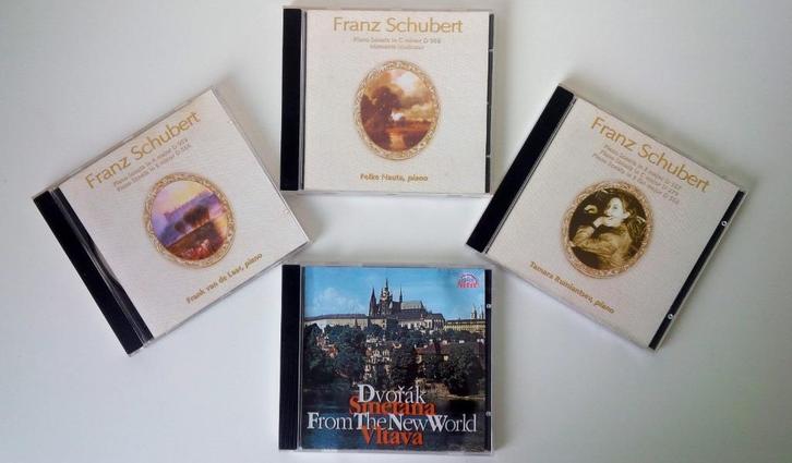 Schubert, Dvoràk & Smetana (4 CDs, in nieuwe staat), Cd's en Dvd's, Cd's | Klassiek, Nieuw in verpakking, Ophalen of Verzenden