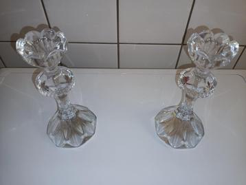Set van 2 vintage Mikasa pirouette kandelaars te koop beschikbaar voor biedingen