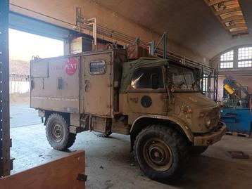 Mercedes Benz Unimog 404 avec cabine de rechange, Autos, Achat, Boîte manuelle, Mercedes-Benz, Particulier