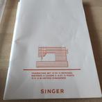 Handleiding Singer : machine met 10 en 13 patronen, Ophalen of Verzenden, Zo goed als nieuw, Singer