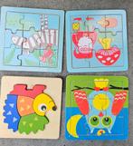 Houten puzzels, Kinderen en Baby's, Ophalen, Zo goed als nieuw, Van hout, Minder dan 10 stukjes