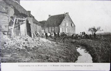 ZICHTKAART HAMME OVERSTROMING VAN 12 MAART 1906, Enlèvement ou Envoi, Non affranchie, Ville ou Village