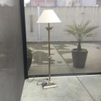 Zeer mooie landelijke chrome vloerlamp, Ophalen, Gebruikt