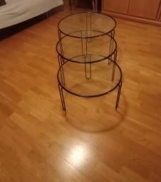 Salontafeltjes (3), Ophalen, Glas