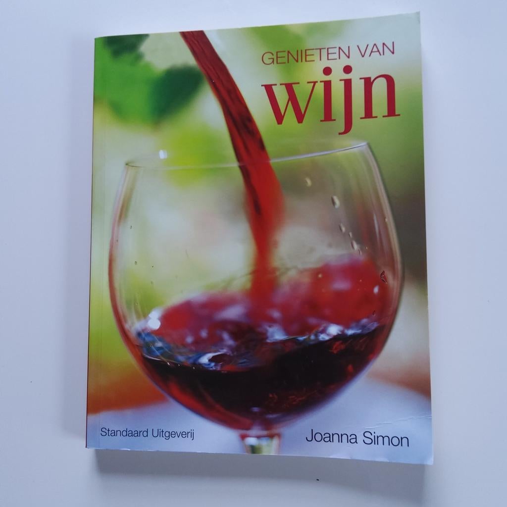 "Genieten van wijn". Johanna Simons, Ophalen of Verzenden, Zo goed als nieuw