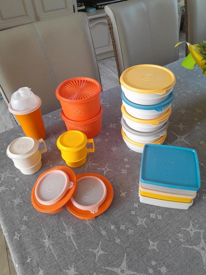 Tupperware Vintage 2 Lots (prijs zie aankondiging), Antiek en Kunst, Curiosa en Brocante, Ophalen of Verzenden