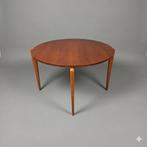 vintage ronde salontafel, Huis en Inrichting, Tafels | Salontafels, Ophalen, Mid century vintage, Gebruikt, 50 tot 100 cm