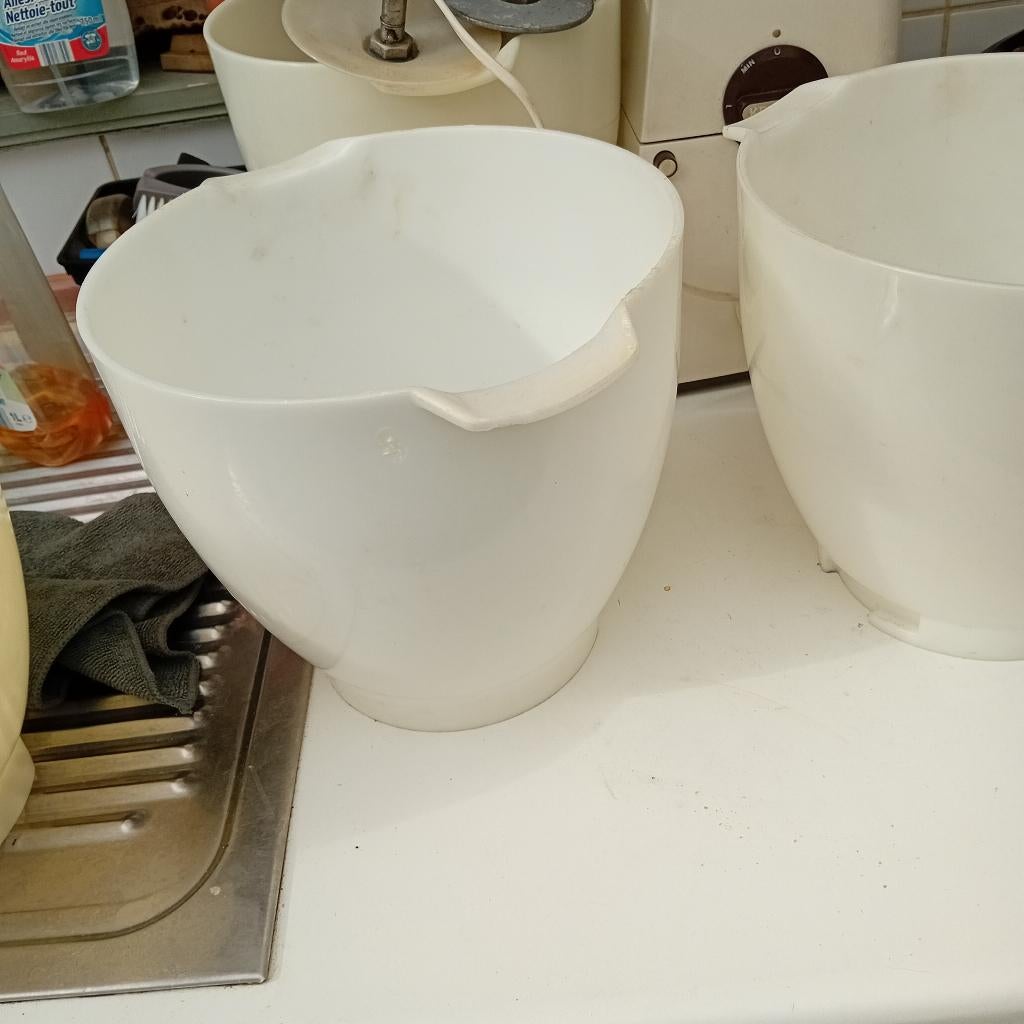 Bol cul de poule pour robot kenwood major, Enlèvement