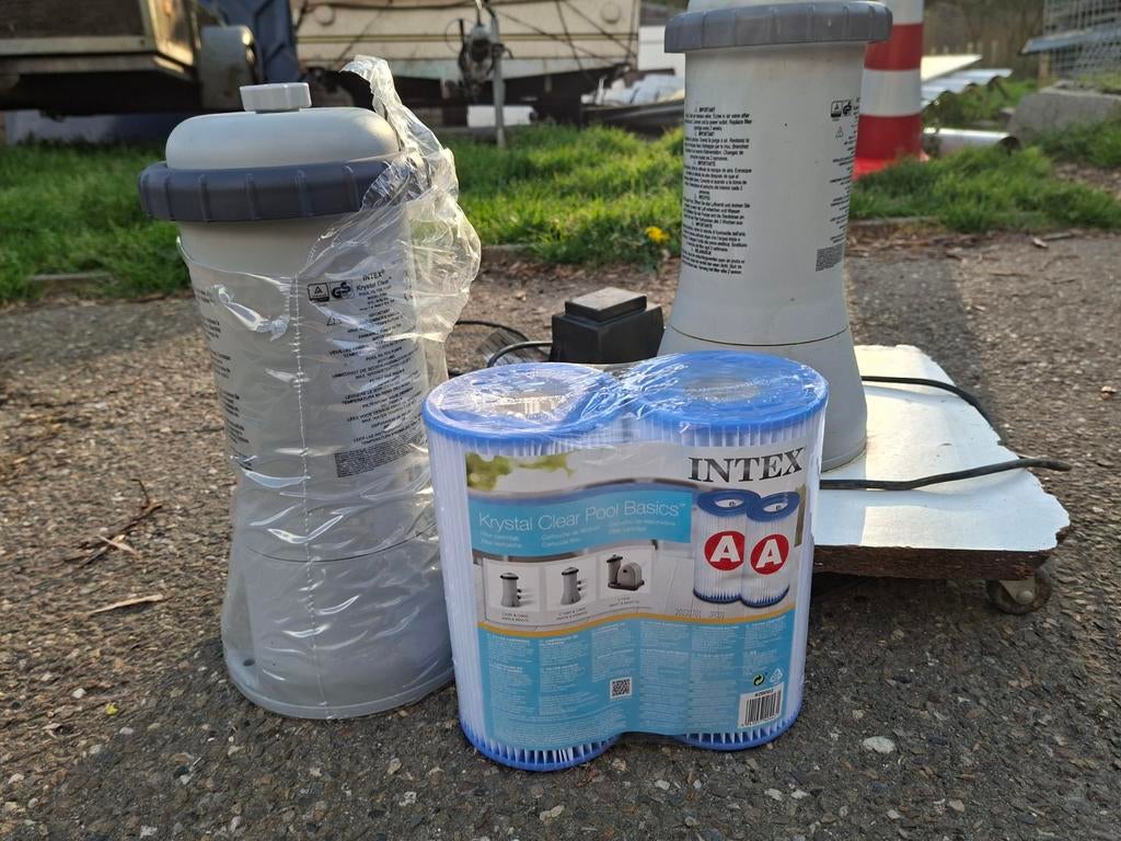 Patroonfilter intex, Jardin & Terrasse, Piscines, Enlèvement