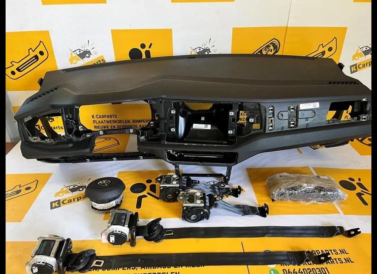 Airbagset VOLKSWAGEN POLO 2G 2022-2024 ORIGINEEL DASHBOARD, Auto-onderdelen, Overige Auto-onderdelen, Volkswagen, Gebruikt