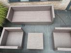 Loungeset, Tuin en Terras, Tuinsets en Loungesets, Ophalen, Gebruikt, 6 zitplaatsen, Loungeset
