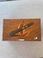 Oud sigarenkistje, Ophalen, Gebruikt